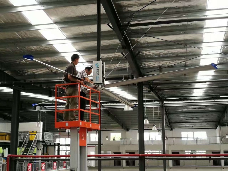 瑞泰風工業吊扇安裝案例